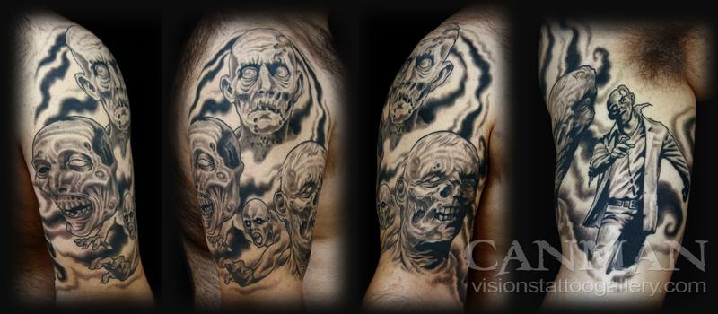 Zombies by Canman: TattooNOW